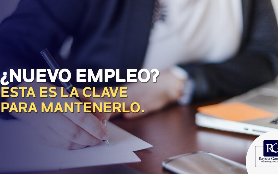 ¿Nuevo empleo?